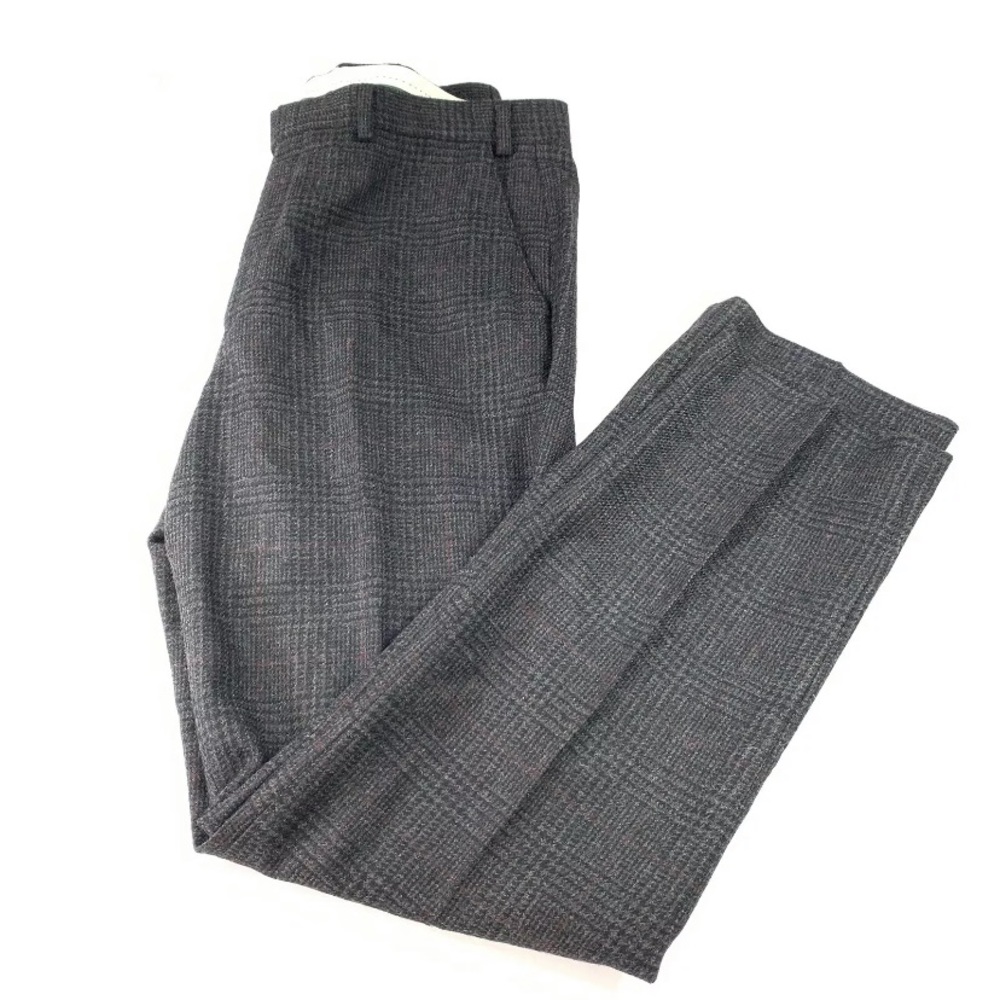 Lauren Ralph Lauren Mens Wool Plaid Pants Sz 36x34